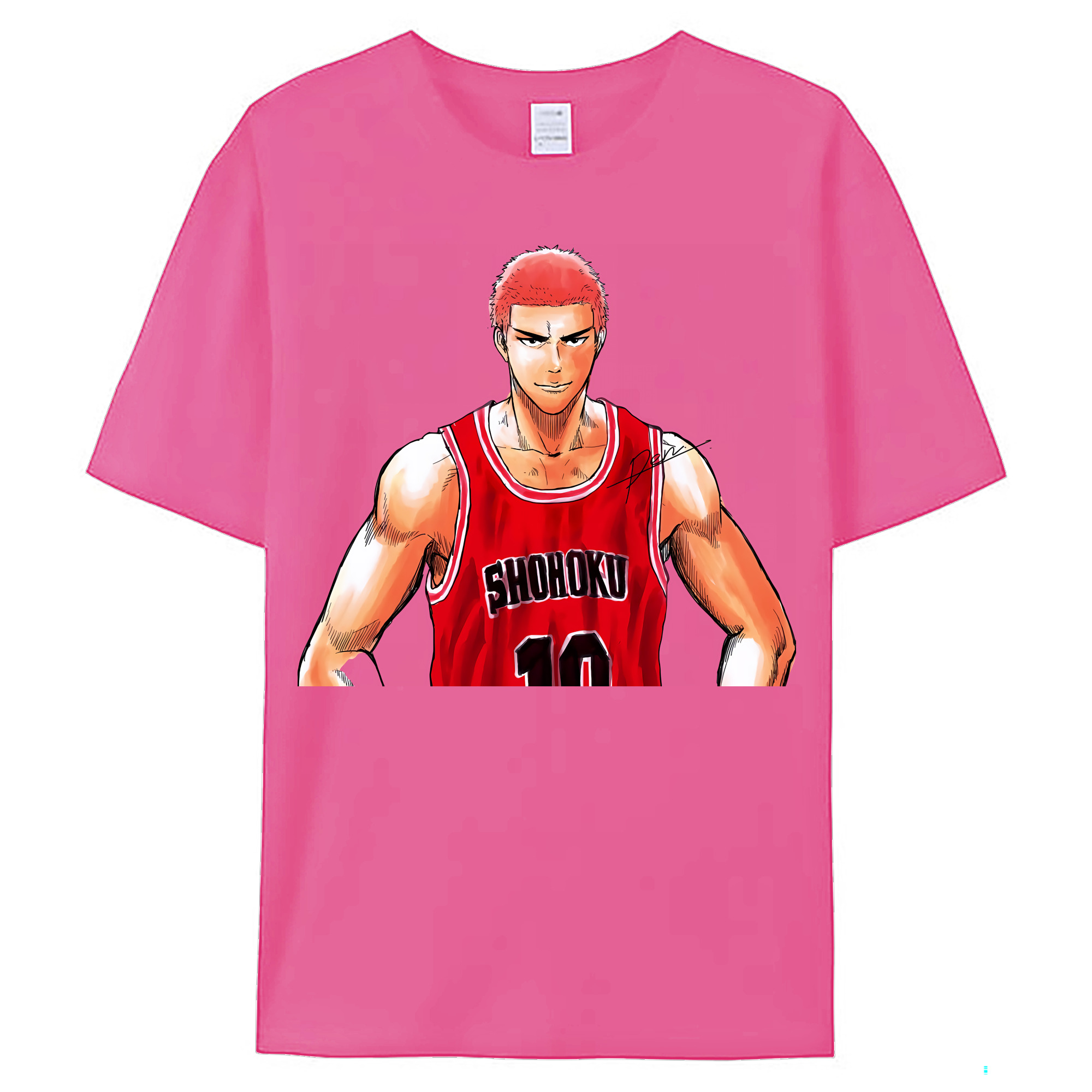 （画像用） SLAM DUNK／スラムダンク レディースカジュアルプリントTシャツ（綿100％）